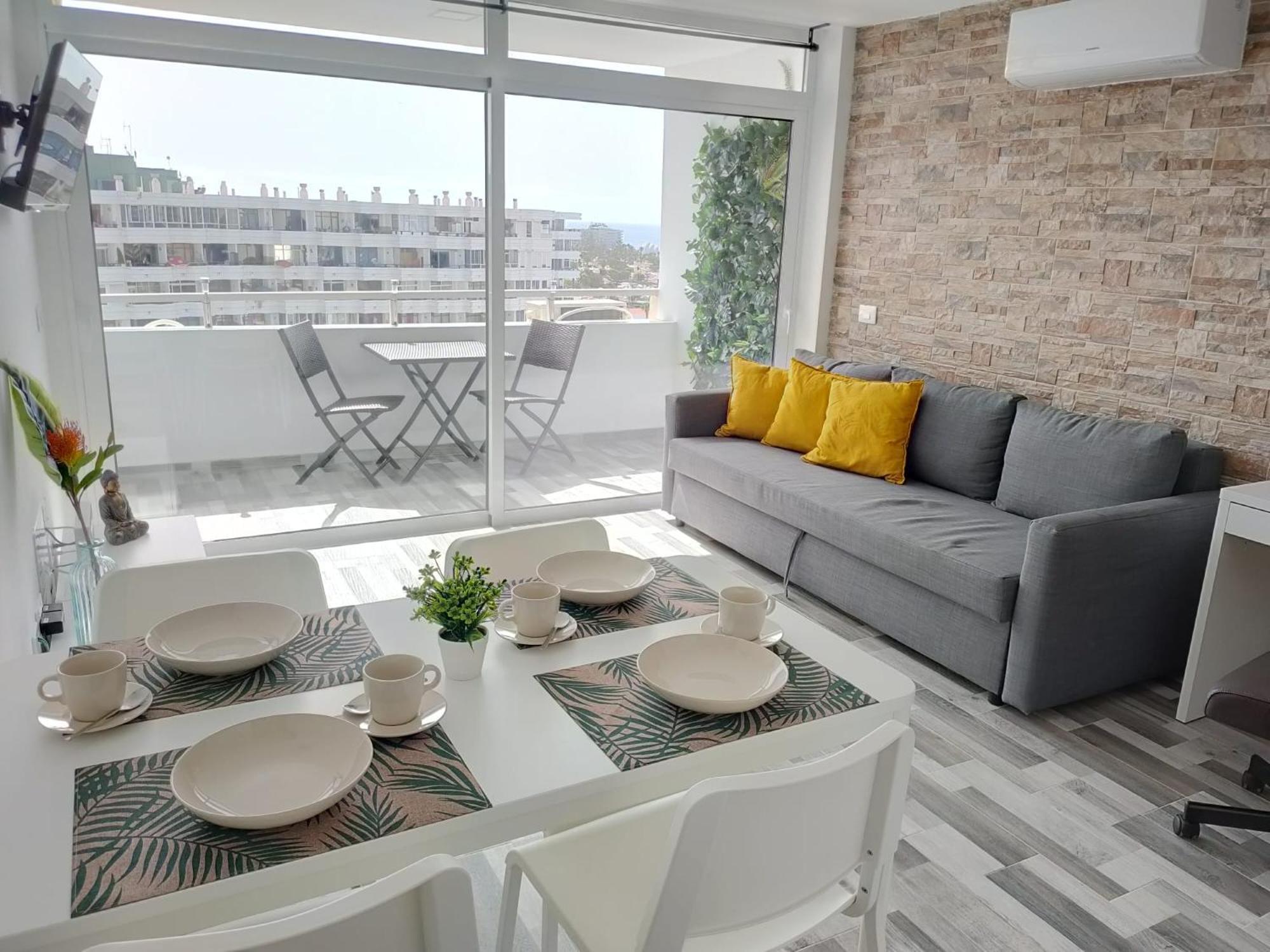Blue Sky, Apartamento Vista Oceano Πλάγια ντελ Ινγκλές Εξωτερικό φωτογραφία